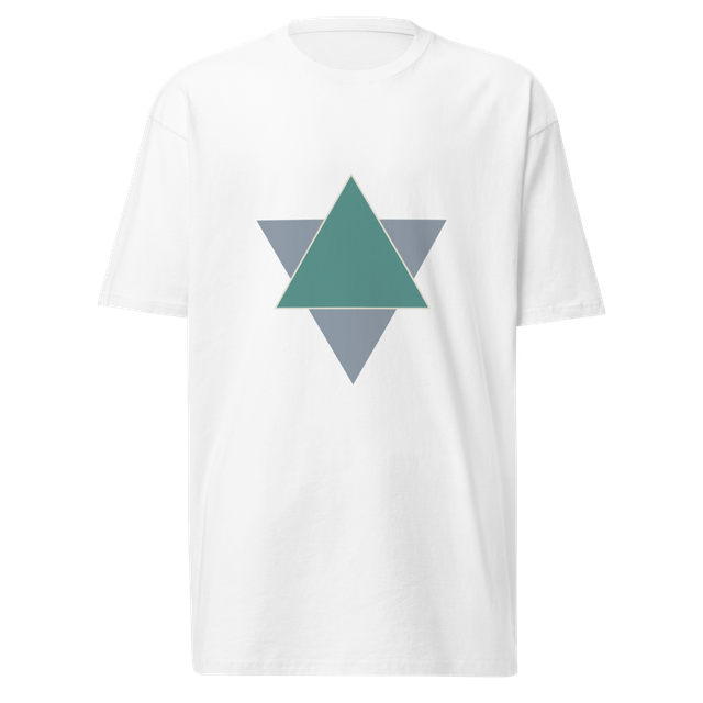 Geometric Star Men's Premium Heavyweight Tee