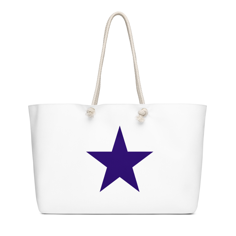 Blue Star Weekender Bag