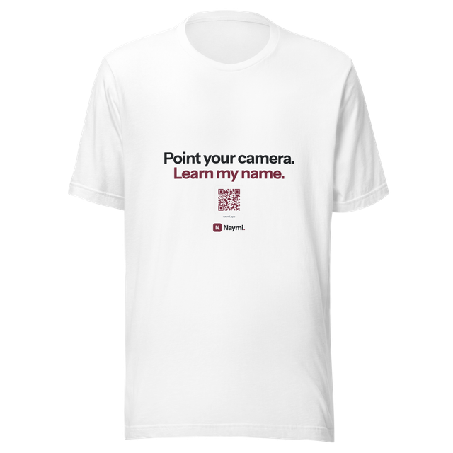 Naymi — Learn My Name Scan Tee