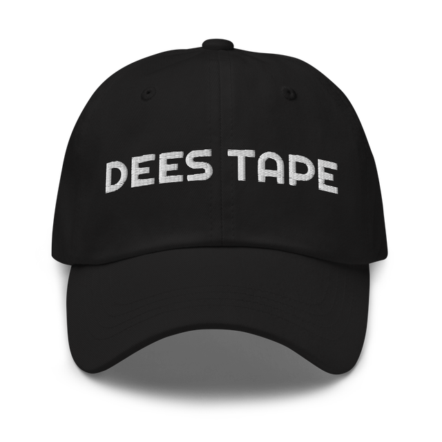 DEES TAPE — Embroidered Dad Hat
