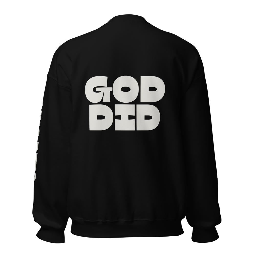Who did? God did!