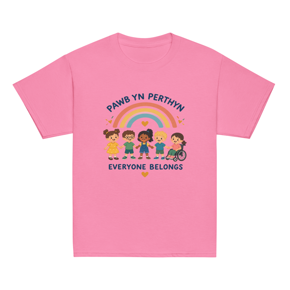 Pawb yn Perthyn – Everyone Belongs | Kids T-Shirt 