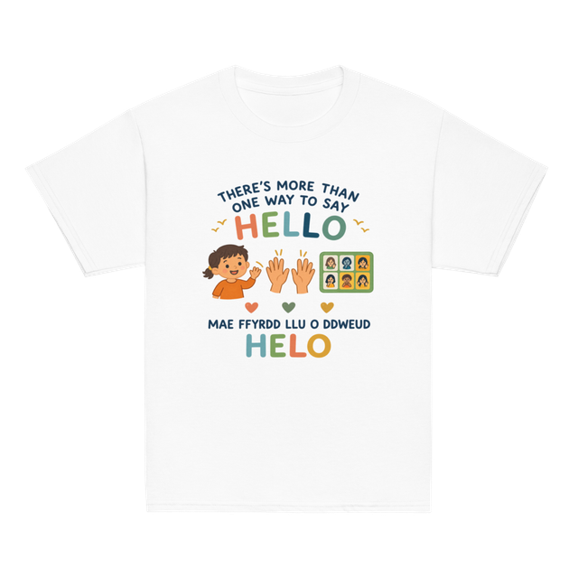More Than One Way to Say Hello | Kids Tee
