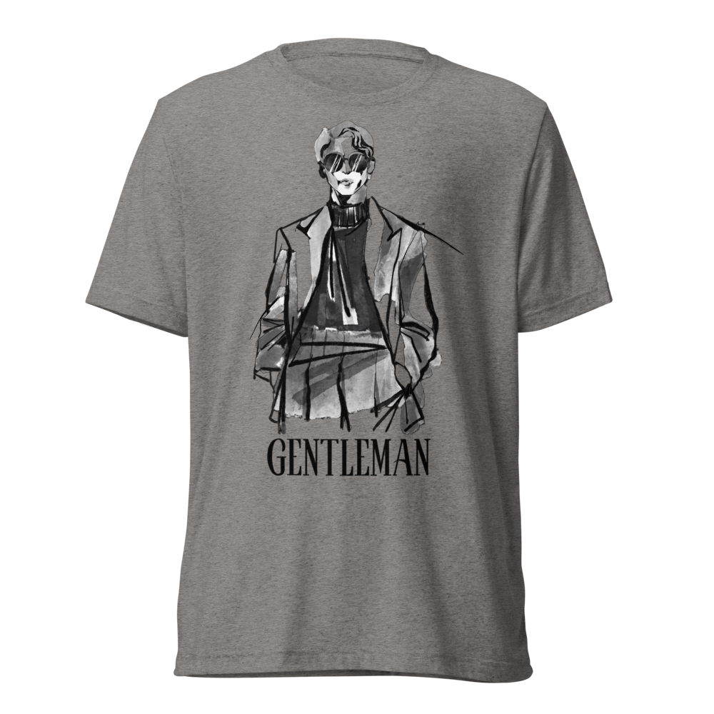 Aesthetic Gentleman Anime T-Shirt