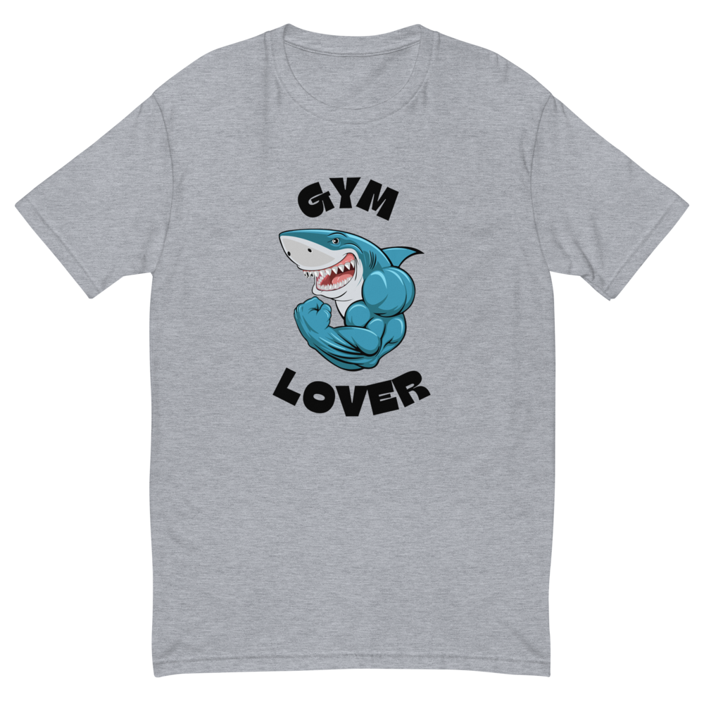 Gym Lover Shark T-Shirt - Funny Workout Shirt for 