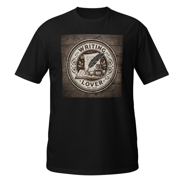 Vintage Writing Lover T-Shirt