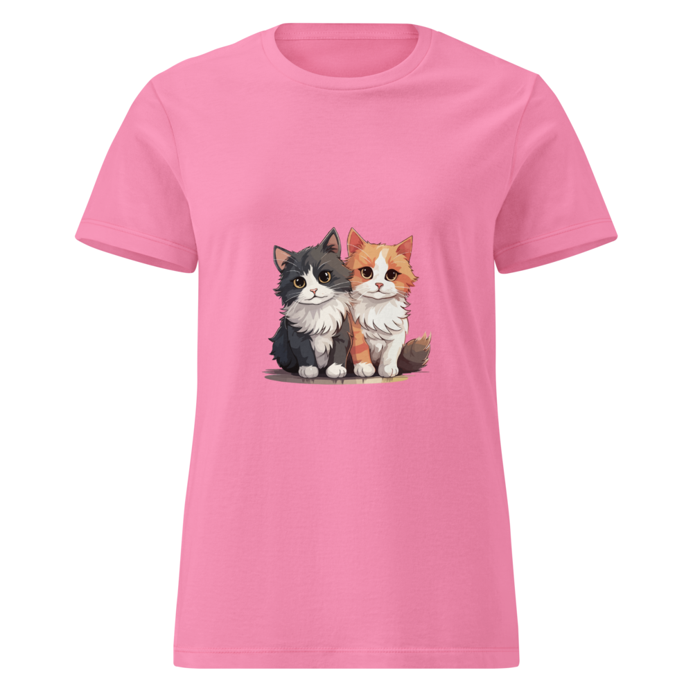 MS Cute Adorable Kittens Soft Cotton T-Shirt