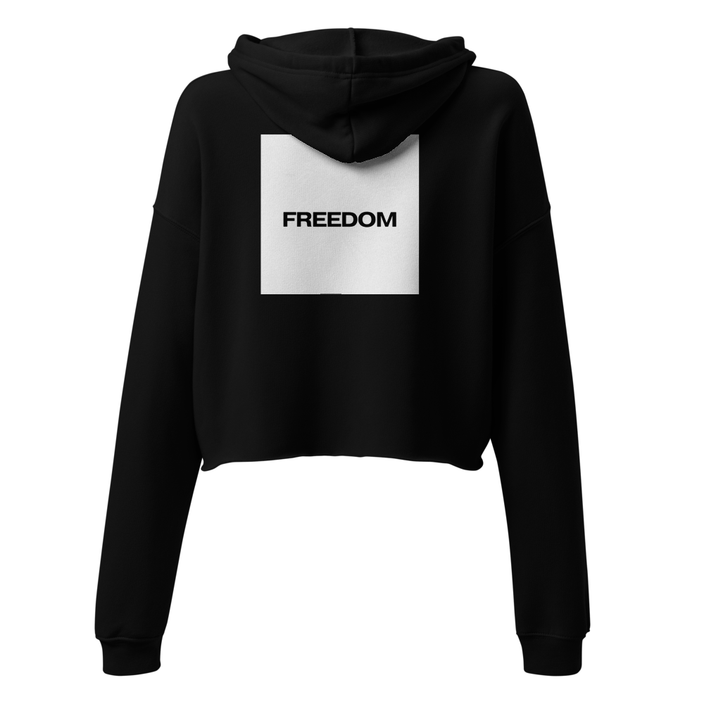 Vintage Dark Angel Aesthetic Cropped Hoodie