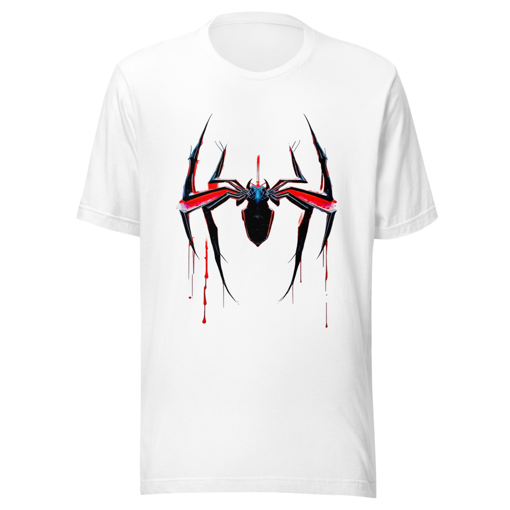 Cyberpunk Metallic Spider Streetwear Graphic