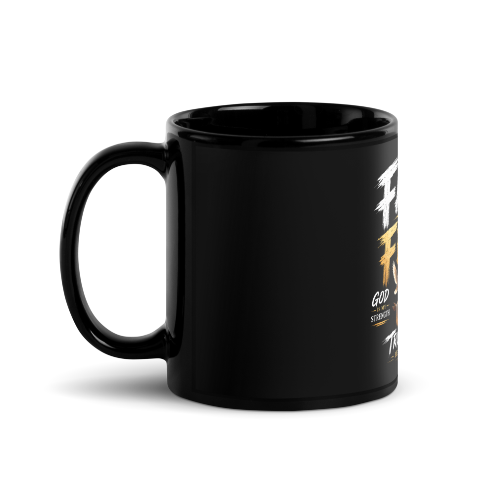 Faith Over Fear Christian Mug ✝️ | Inspirational C