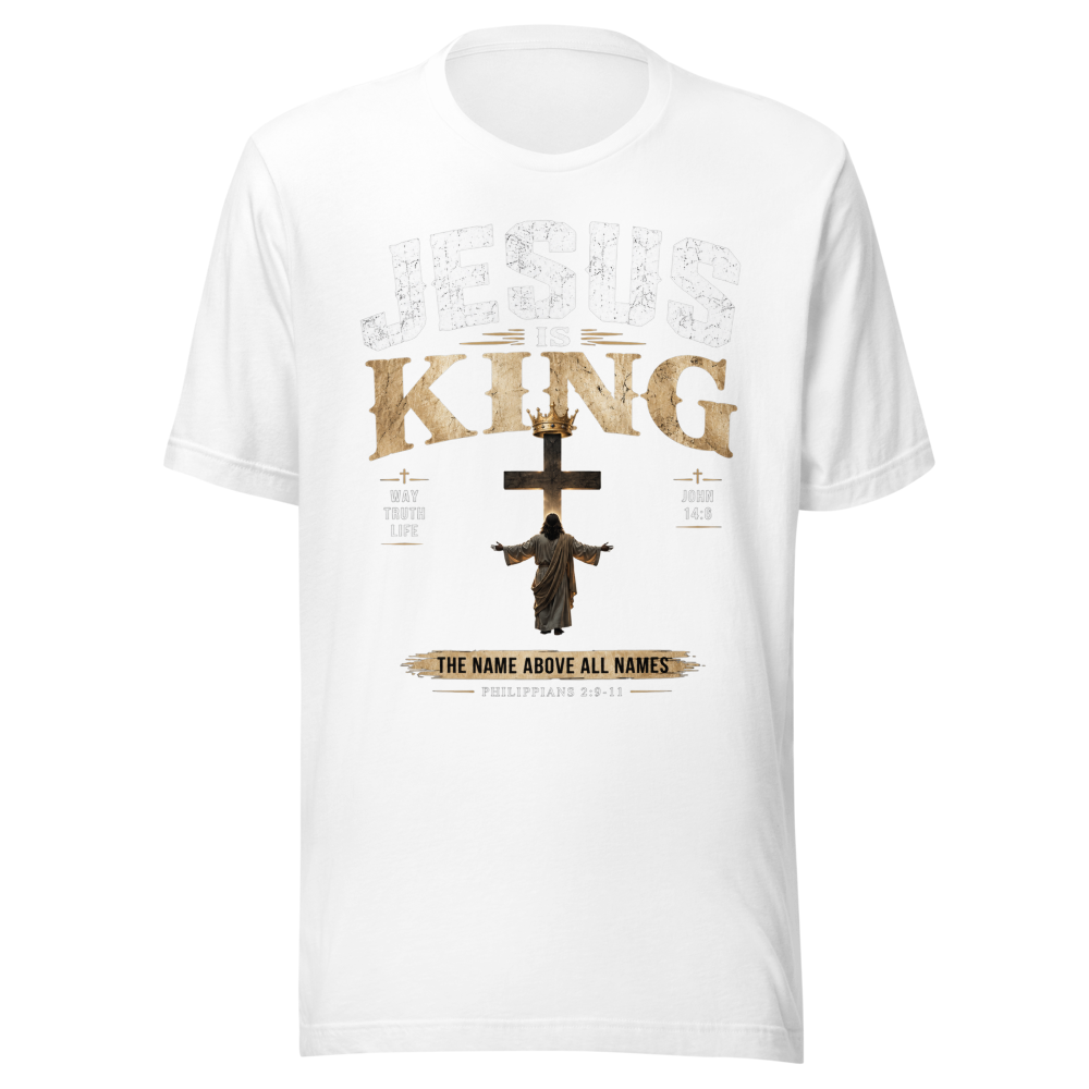 JESUS IS KING Christian Faith T-Shirt