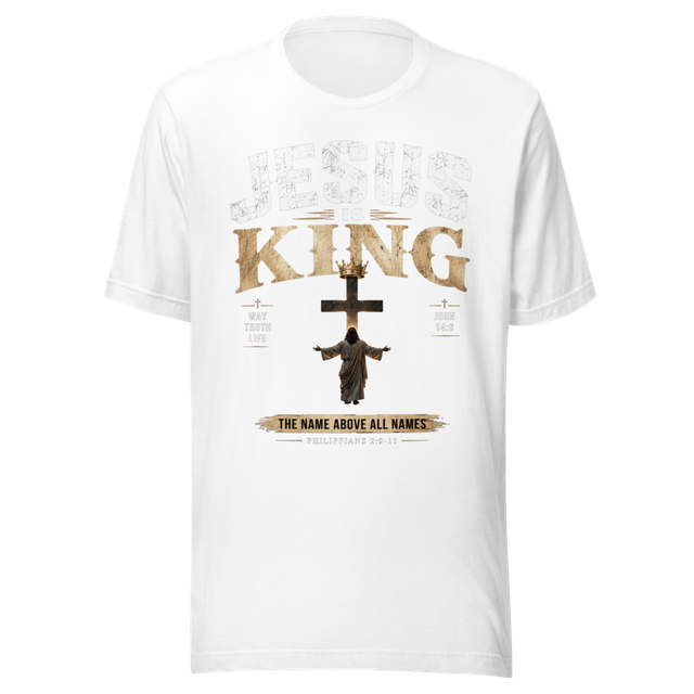 JESUS IS KING Christian Faith T-Shirt