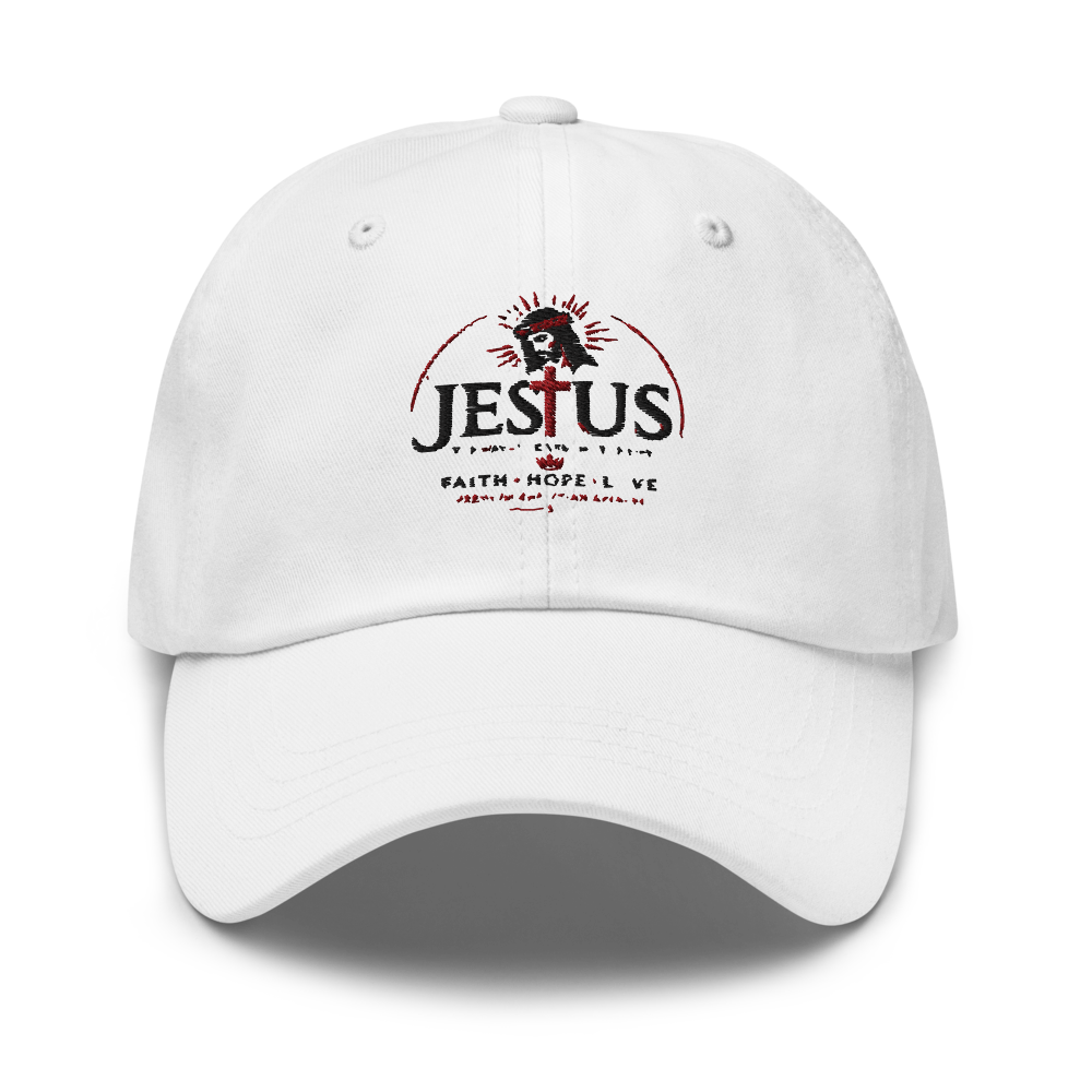  JESUS Faith Hope Love Classic Dad Hat