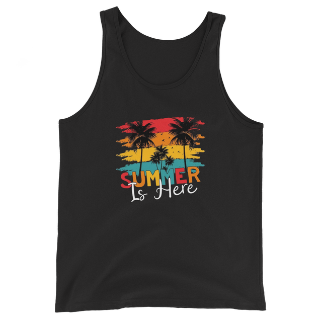 Summer Is Here Beach Vibes Men's Tank Top