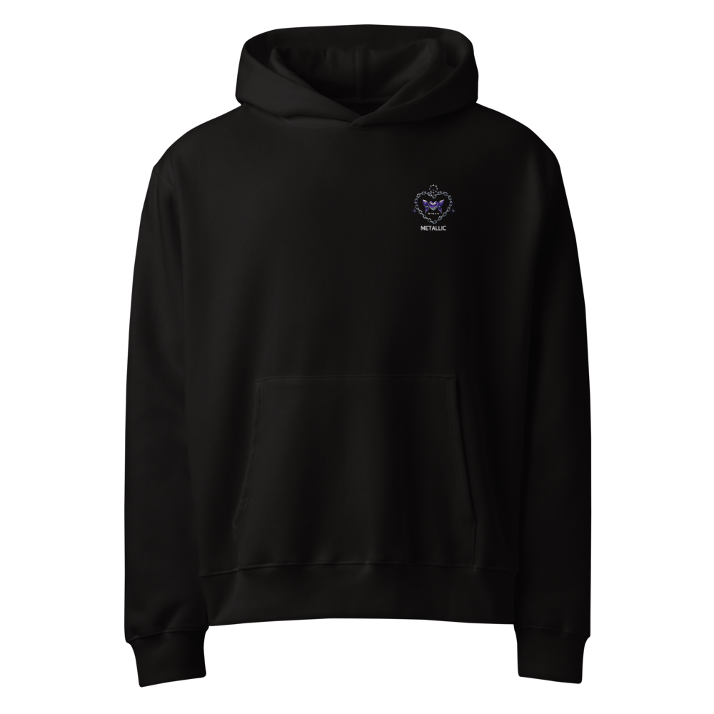 Black Unisex Oversized Hoodie – Classic Style