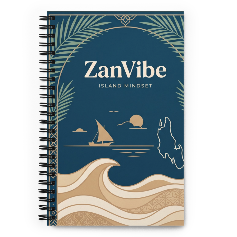 ZanVibe Spiral Notebook 