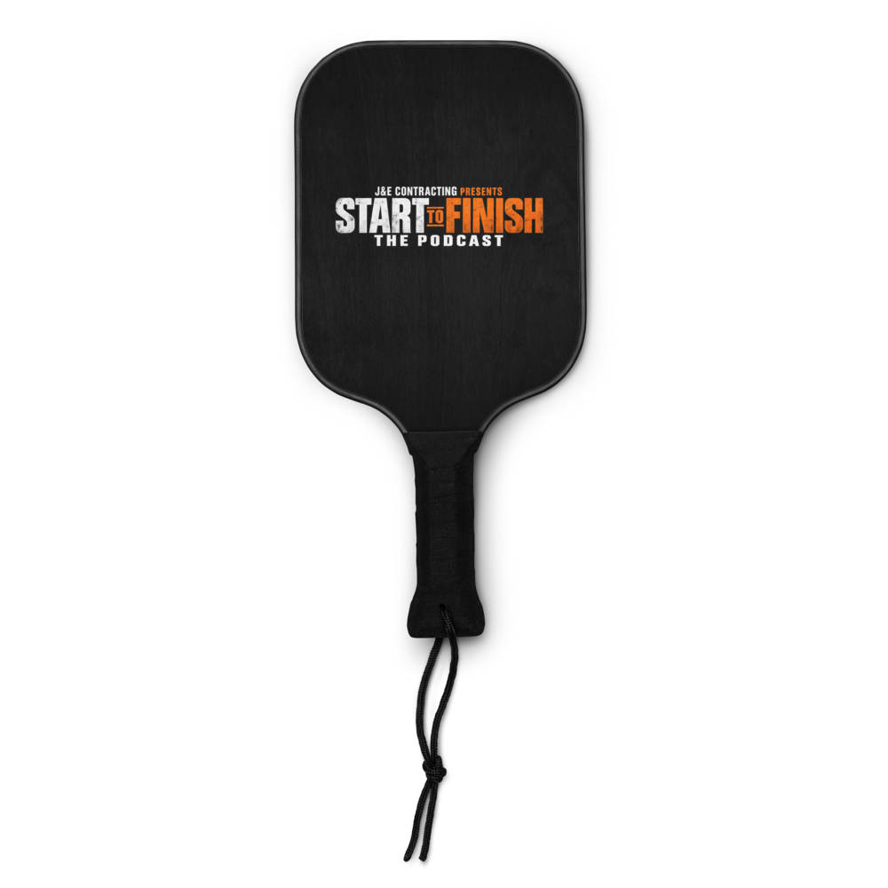 START to FINISH Podcast Pickleball Paddle Set