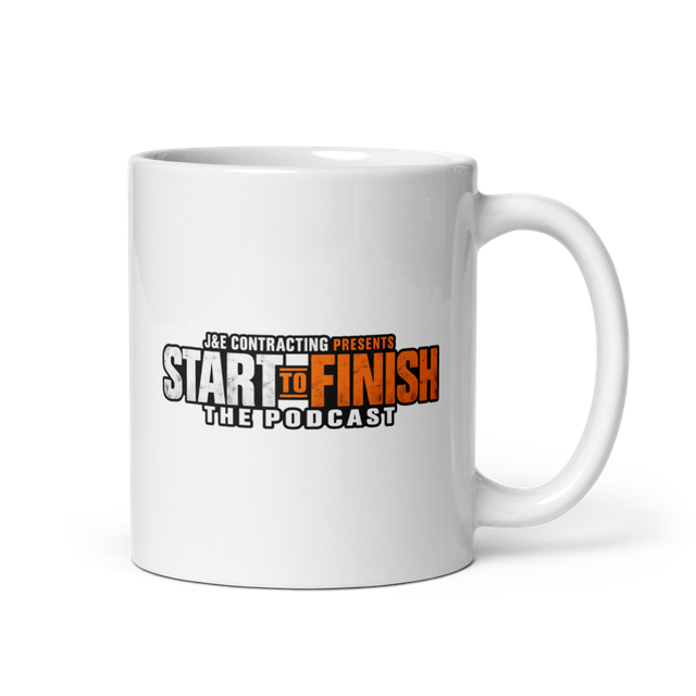START to FINISH Podcast Coffee Mug