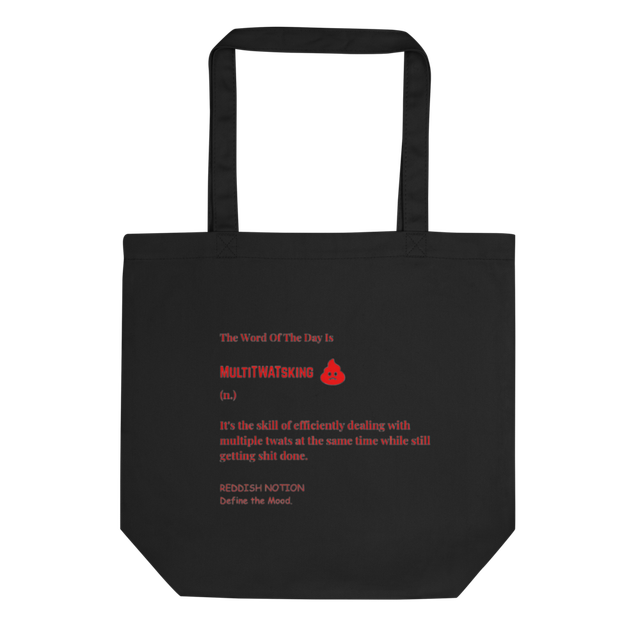 MULTITWATSKING DEFINITION TOTE BAG