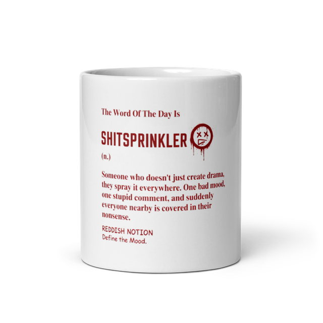 SHITSPRINKLER DEFINITION MUG