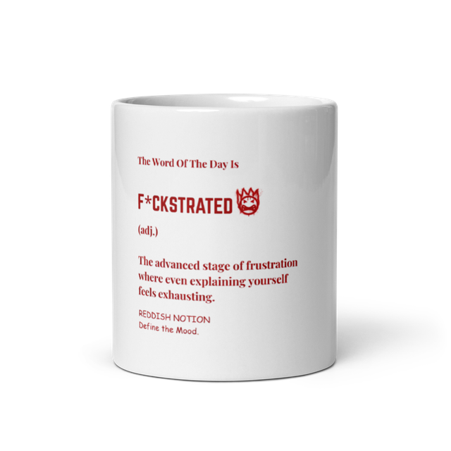 F*CKSTRATED DEFINITION MUG