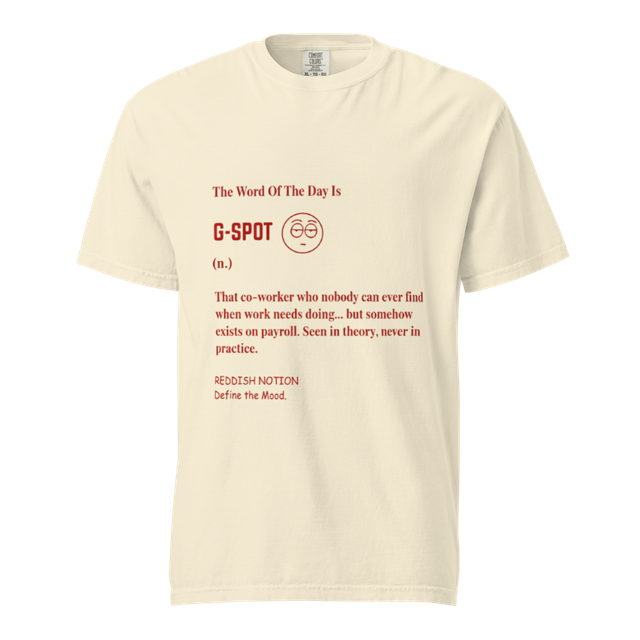 G-SPOT DEFINITION HEAVYWEIGHT TEE