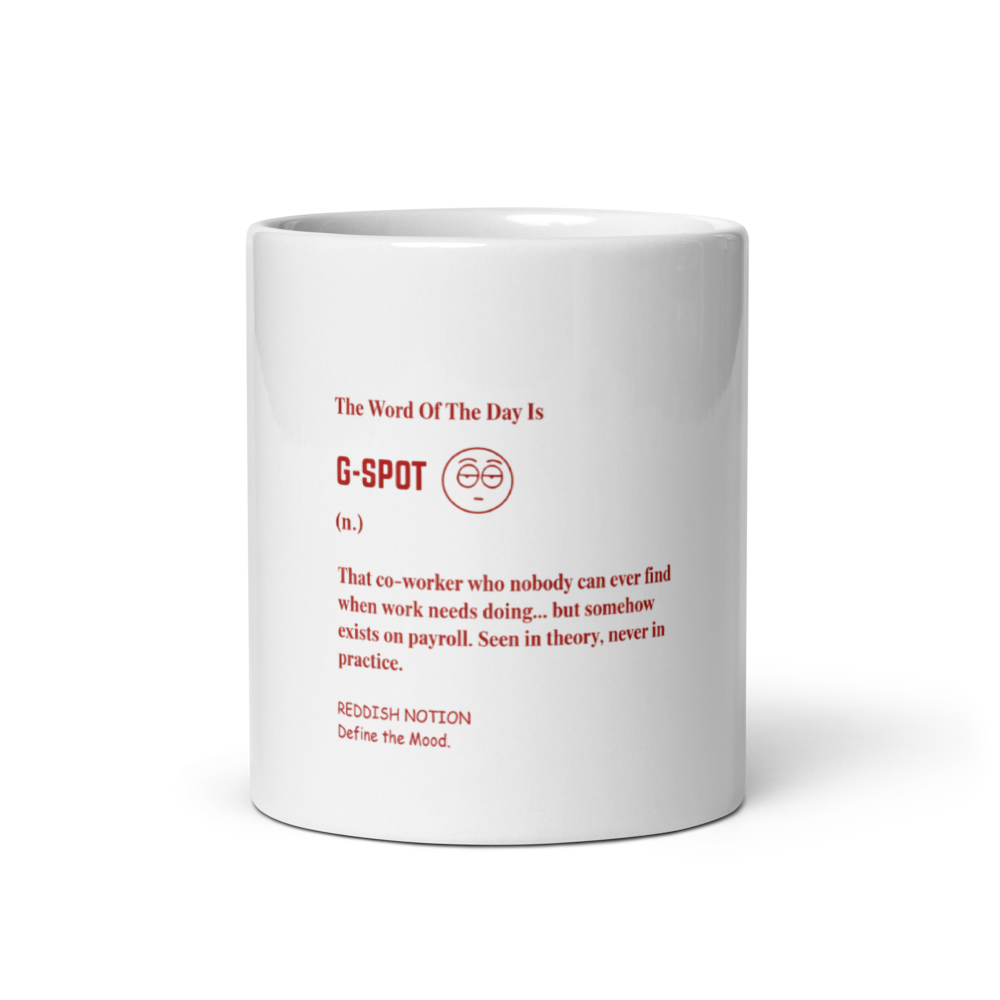 G-SPOT DEFINITION MUG