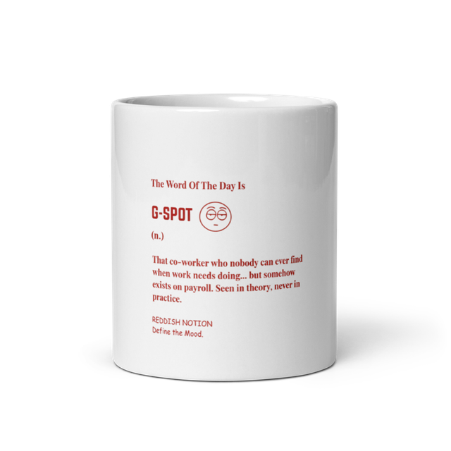 G-SPOT DEFINITION MUG