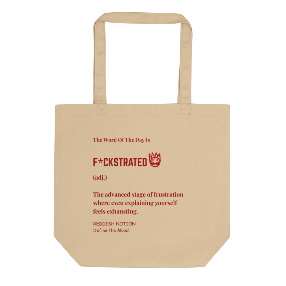 F*CKSTRATED DEFINITION TOTE BAG
