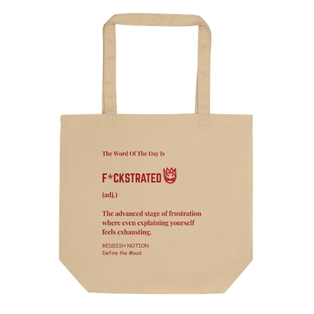 F*CKSTRATED DEFINITION TOTE BAG