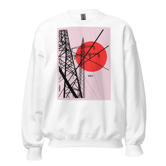 VOLT / Power Line Graphic Crewneck