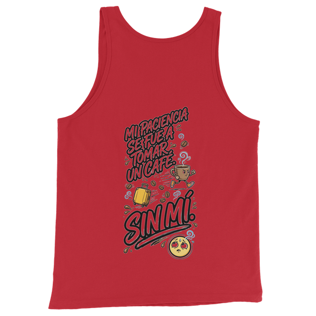 Camiseta Mi Paciencia Se Fue a Tomar un Café Sin M