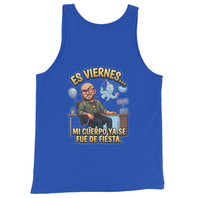 Camiseta Es Viernes Mi Cuerpo Ya Se Fue De Fiesta