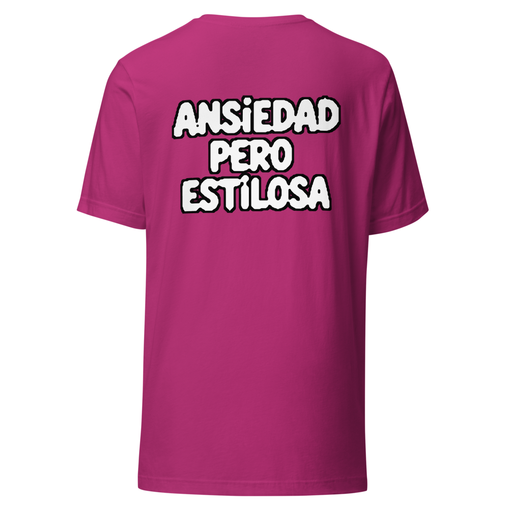 Camiseta Ansiedad Pero Estilosa