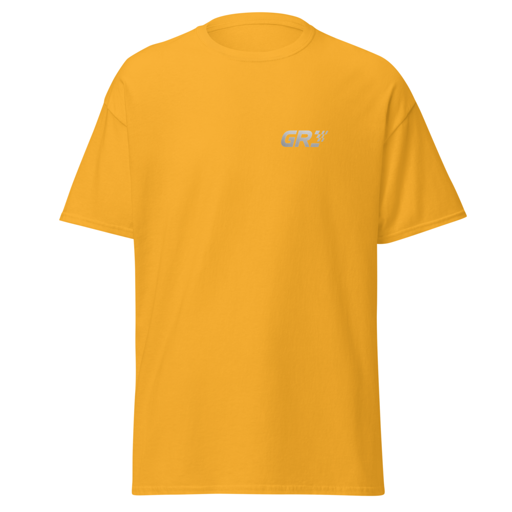 GRL Gold Tee (Silver Logo) 