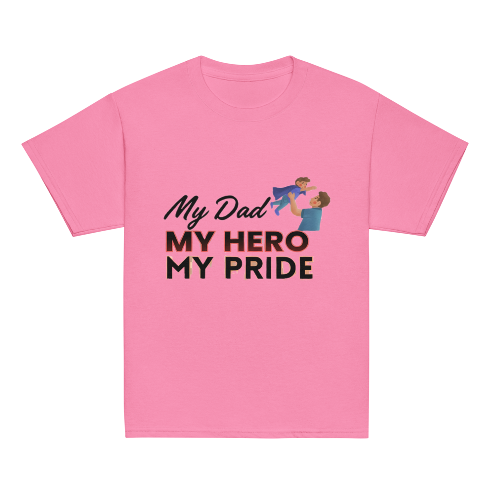 My Dad My Hero My Pride Cute Father and Son Shirt