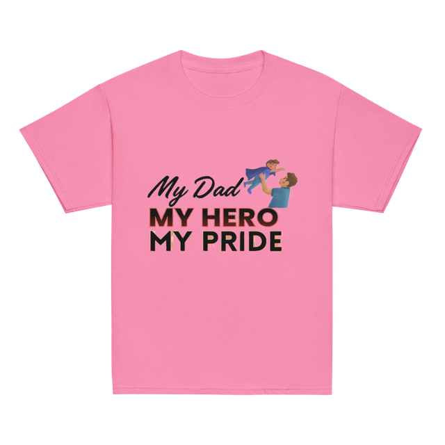My Dad My Hero My Pride Cute Father and Son Shirt