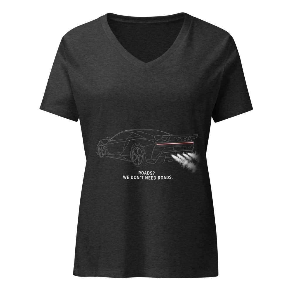 Space Car Flying Supercar Women's Tee