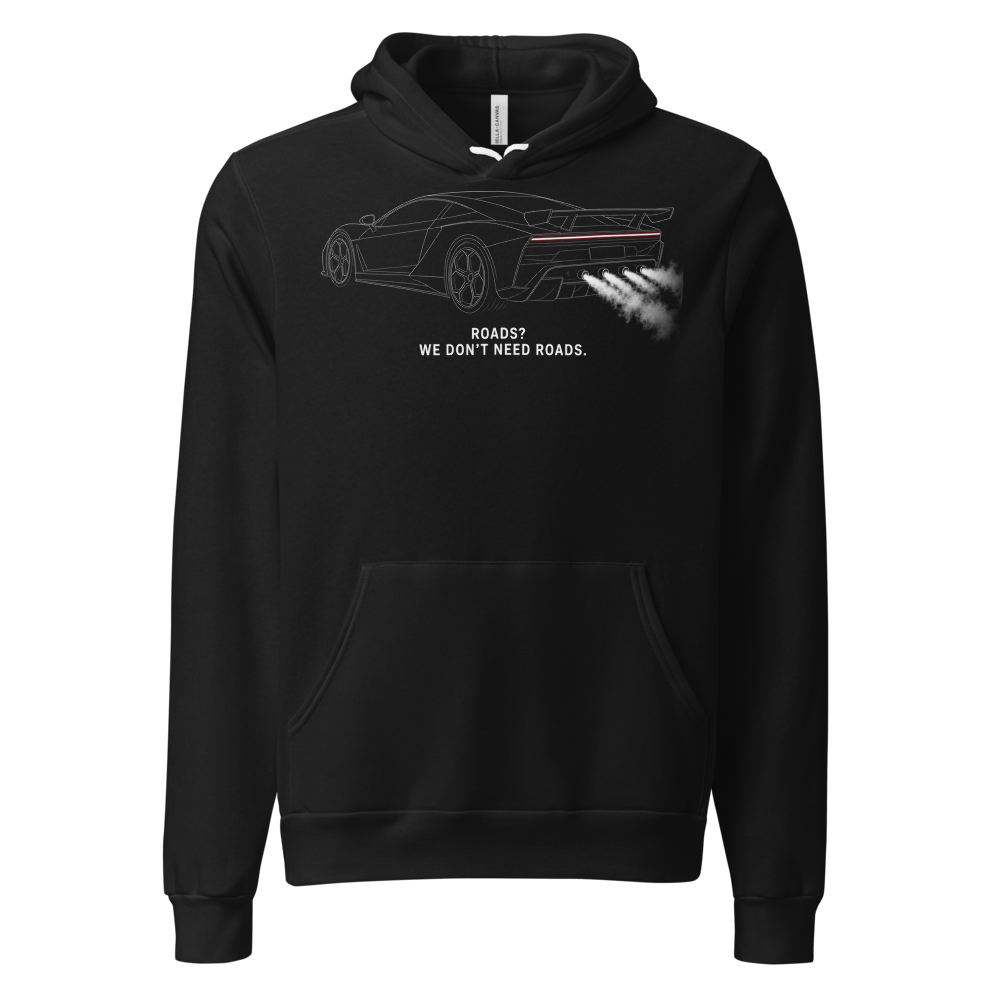 Space Car Flying Supercar Hoodie (More Colors)