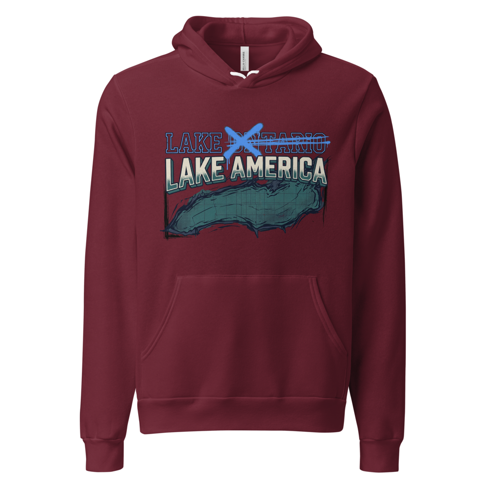 Lake America Hoodie (Maroon)