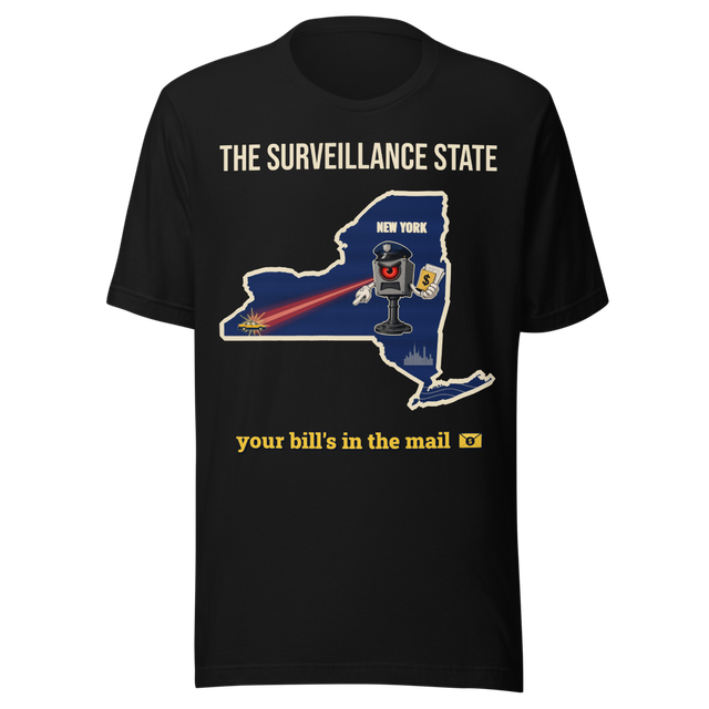 New York The Surveillance State Tee