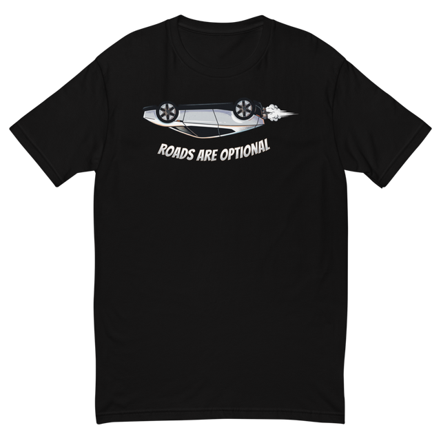 Roads Are Optional Flying Supercar Tee