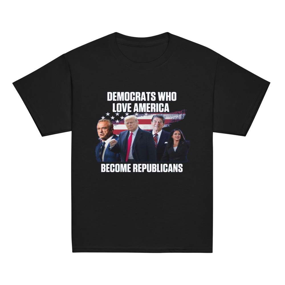 Democrats Who Love America Kids Tee (All Colors)
