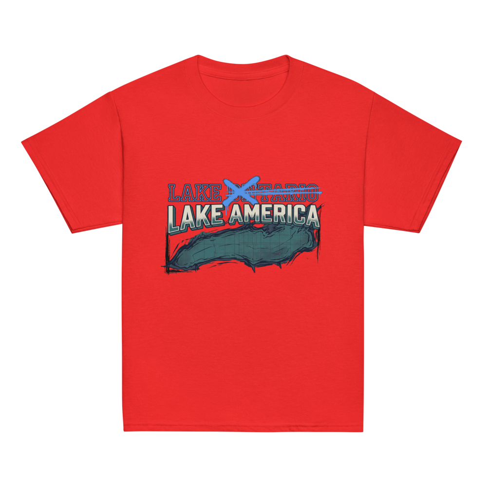 Lake America Kids Tee (Red)