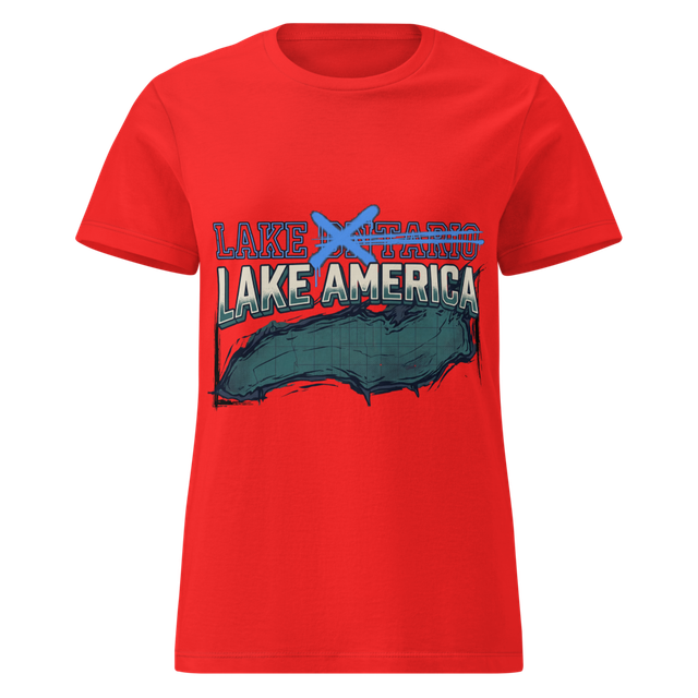 Lake America Women's Tee (Red)
