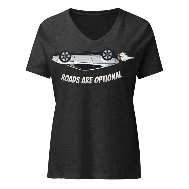 Roads Are Optional Flying Supercar Women's Tee