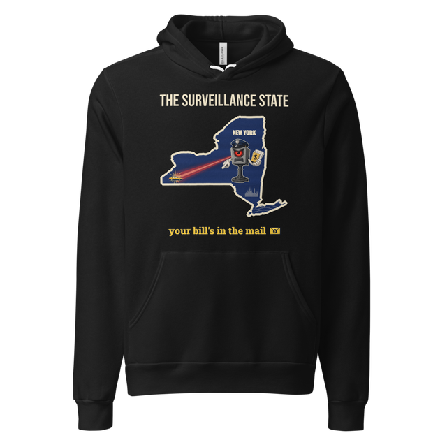 New York The Surveillance State Hoodie