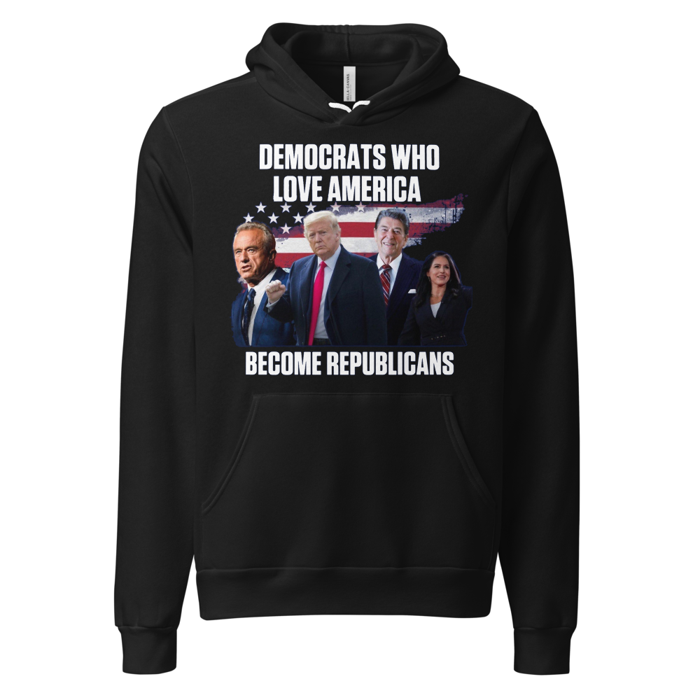 Democrats Who Love America Hoodie (All Colors)
