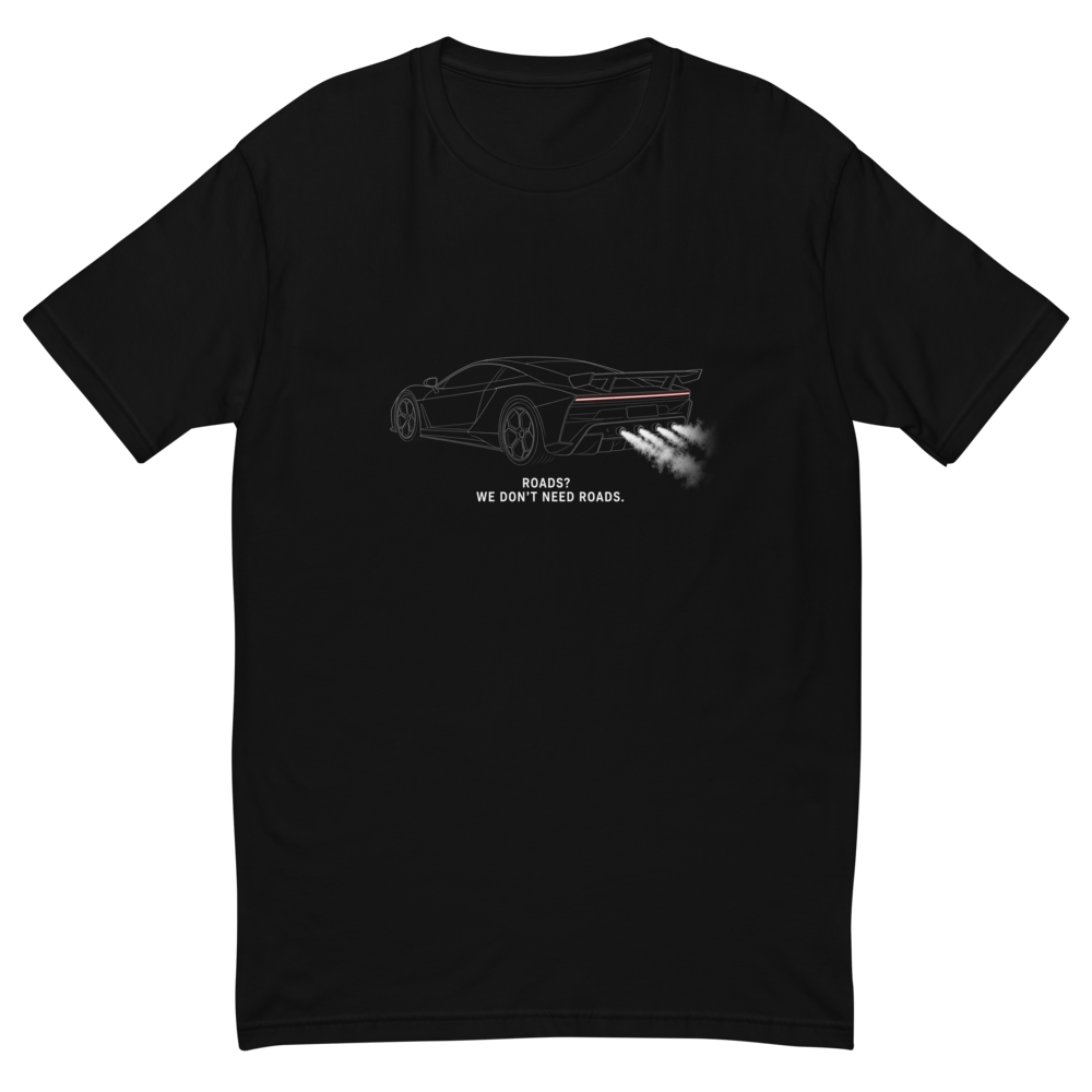 Space Car – Flying Supercar with Thrusters Tee