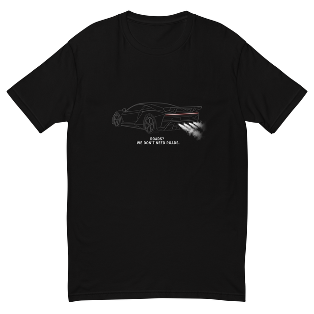 Space Car – Flying Supercar with Thrusters Tee
